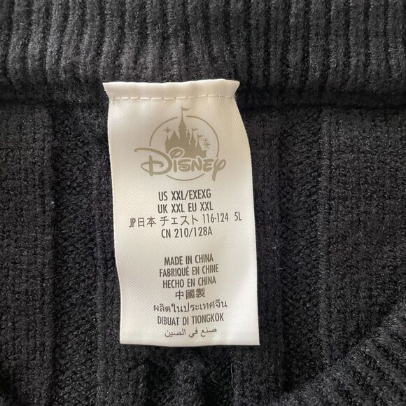 DISNEY MARVEL Avengers BLACK PANTHER Cable Knit Sweater Soft Pullover Sz 2XL - Picture 2 of 7